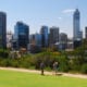 perth city view from kings park