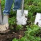3 spades digging